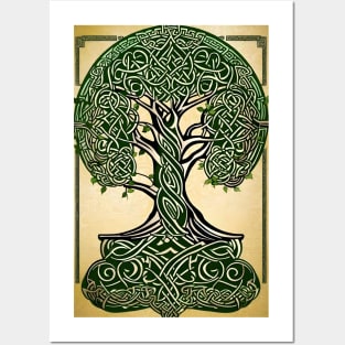 Celtic tree of life Posters and Art